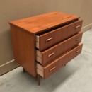 Danish teak chest of drawers