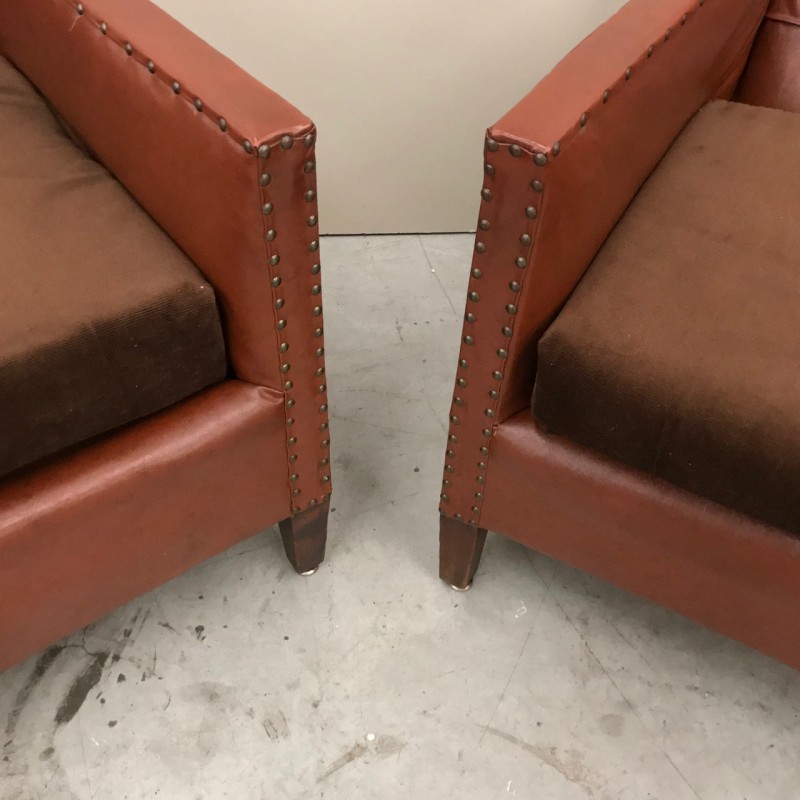 Paar fauteuils uit de jaren 30