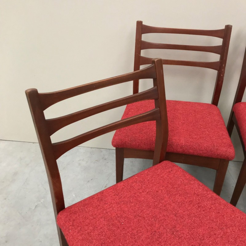 Set van 4 G plan stoelen
