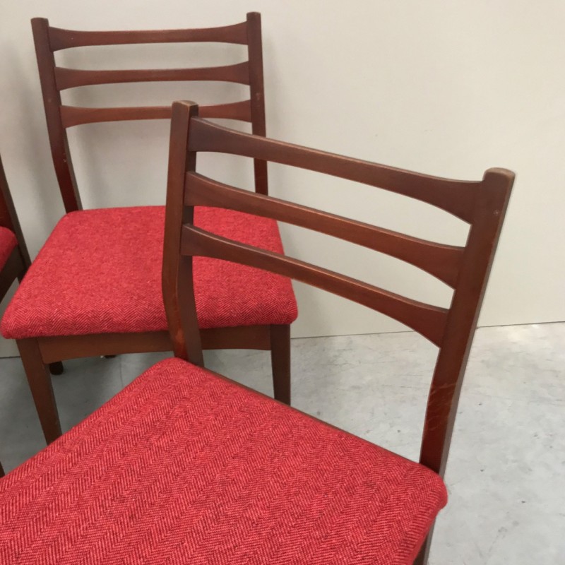 Set van 4 G plan stoelen