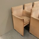 Set of 6 Mario Bellini 401 break armchairs - Cassina - 1970's