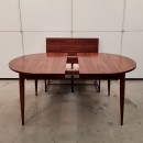 Ovale eet tafel door Werner Wölfer voor V Form - jaren 60