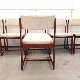 Set of 6 dining chairs by Pieter Debruyne For V Form 1960s