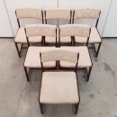 Set van 6 stoelen van Pieter Debruyne voor V Form - jaren 60