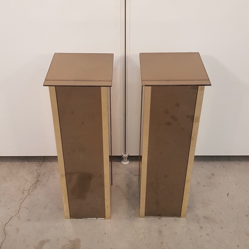 Paar Belgo Chrom - Dewulf pedestals