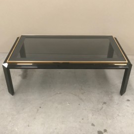 Fadem black & gold coffee table