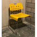 Set van 4 gele Omstak stoelen, Rodney Kinsman