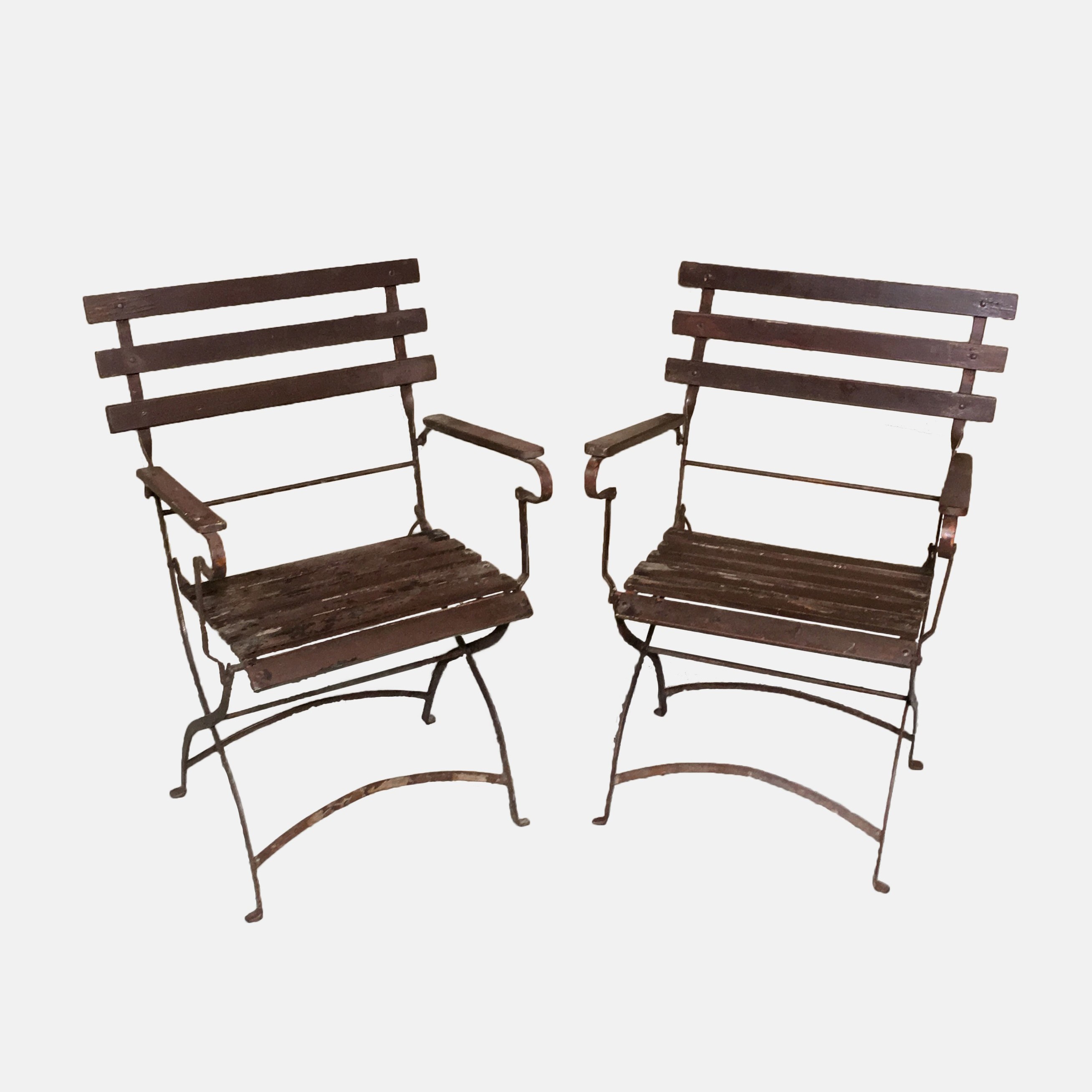 Weggooien Puno viering Pair french bistro chairs | www.ClaudiaCollections.com