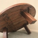 Rustiek eiken houten salontafel