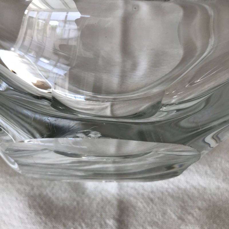 Clear glass Murano fruitbowl