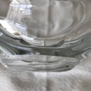 Transparant glazen Murano fruitschaal