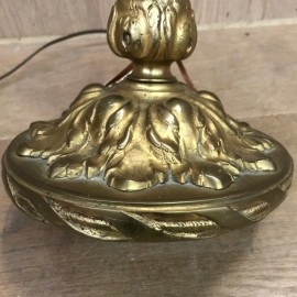 Louis XVI bronze lamp