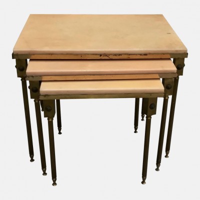 Marble nesting tables