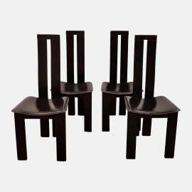 Set van 4 italiaanse stoelen