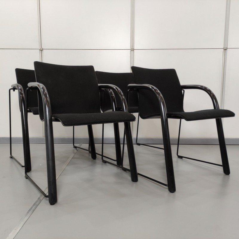 Set van 4 moderne Thonet stoelen