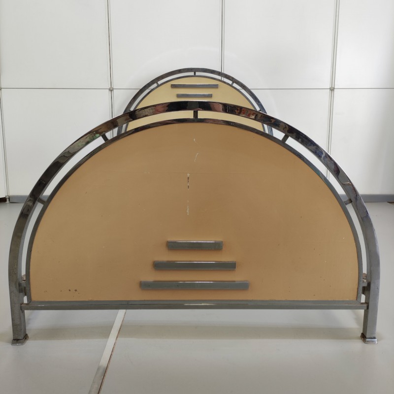 Belgo chrome Art Deco bed