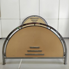 Belgo chrome Art Deco bed