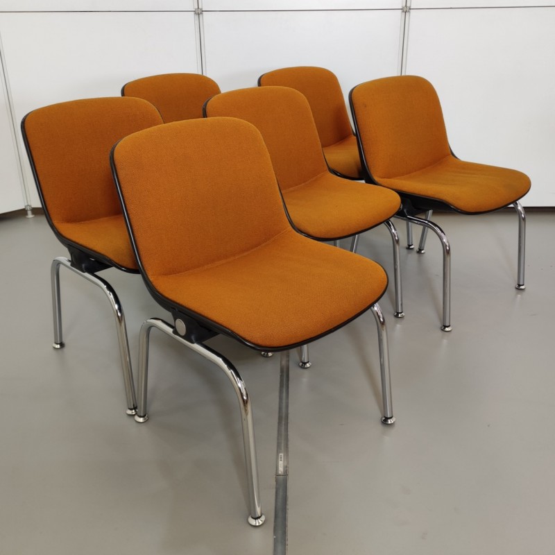 Set van 6 Comforto stoelen