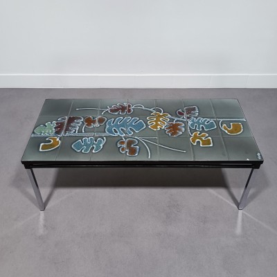 Vintage tile table
