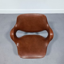 Boris Tabacoff scimitar table & 4 armchair