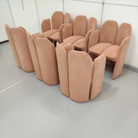 Set van 6 eetkamer stoelen