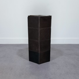 De Sede leather column/pedestal DS47 series
