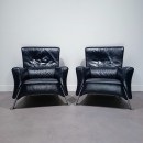 Pair Rolf Benz 322 armchairs
