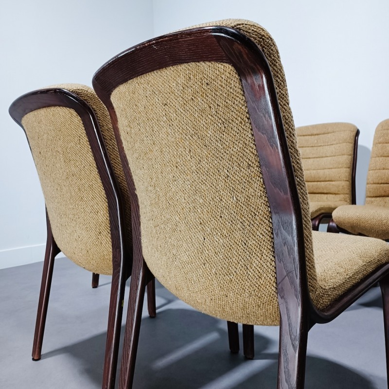 Set of 6 Giroflex chairs model 8019
