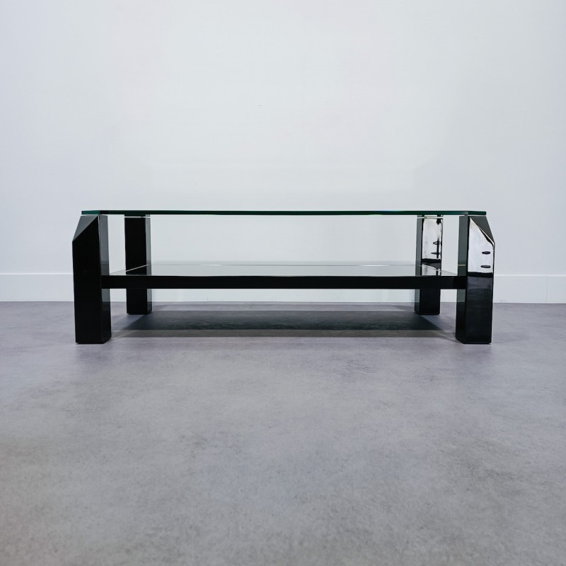 Belgo chrom black coffee table