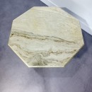 Italian marble octagonal coffee table