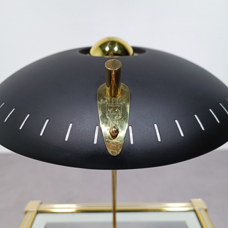Diplomat tafel lamp door Louis Kalff