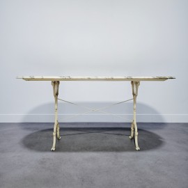 Grote Carrara marmeren bistro tafel