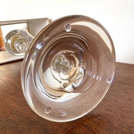 Paar Val Saint Lambert 'Tiffany' tafellampen