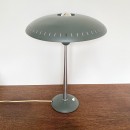 Large grey/green Senior lamp by Louis Kalff