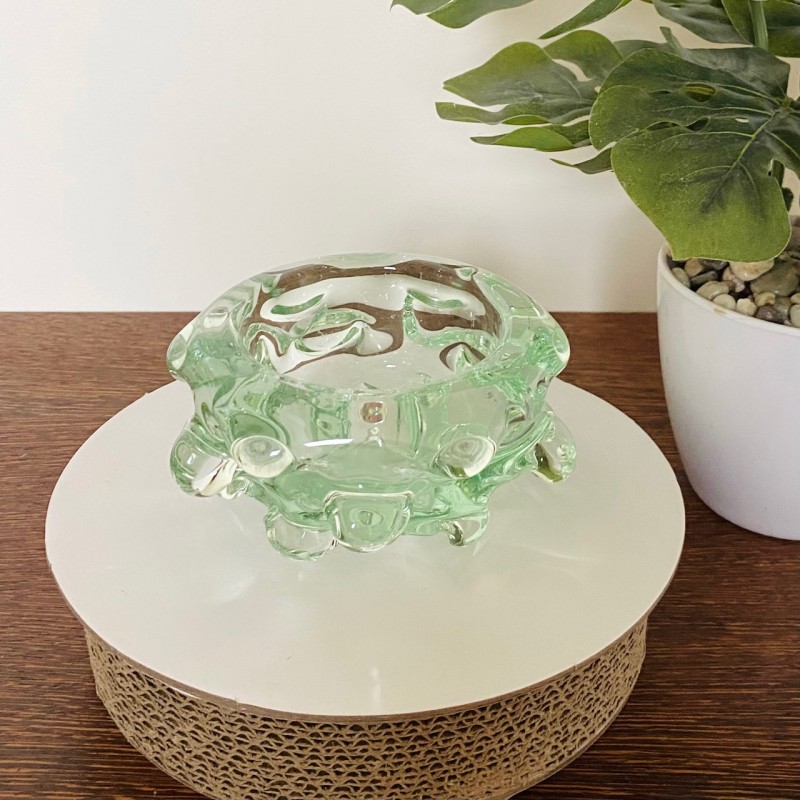 Green Murano bowl