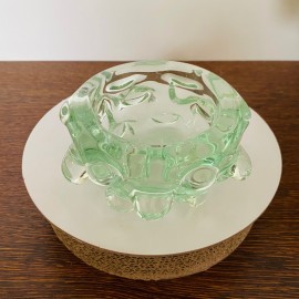 Green Murano bowl