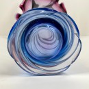 Seguso Murano vase - Pink & blue