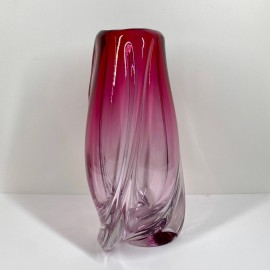 Large Val Saint Lambert vase by René Delvenne