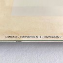 Mondriaan zeefdruk 1983, compositie nr 3
