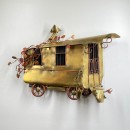 Copper gipsy cart by Daniel D'Haeseleer