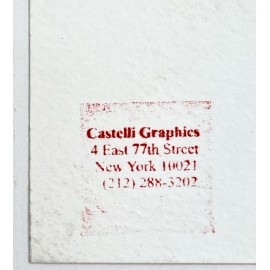 Roy Lichtenstein Limited edition - Styria Studio - Castelli Graphics