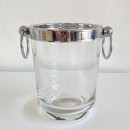 Vintage Italian glass ice bucket