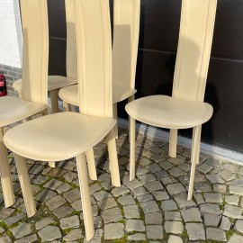 Set of 6 Quia chairs - Elana B model - Italy 1990's