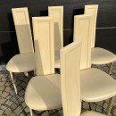 Set of 6 Quia chairs - Elana B model - Italy 1990's