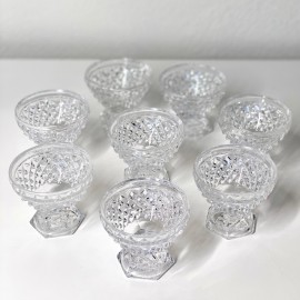 Set of 8 mini glasses