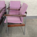 Set of 8 Thereca rosewood dining chairs by Sven Ivar Dysthe