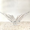 Art Vannes crystal winged vase - France 1970's