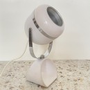 Space Age white eyeball table lamp - 1960's
