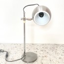 Goffredo Reggiani aluminium eyeball bureau lamp - Space Age Jaren 60