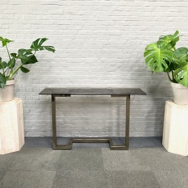 Belgo Chrom style console table - 1980's
